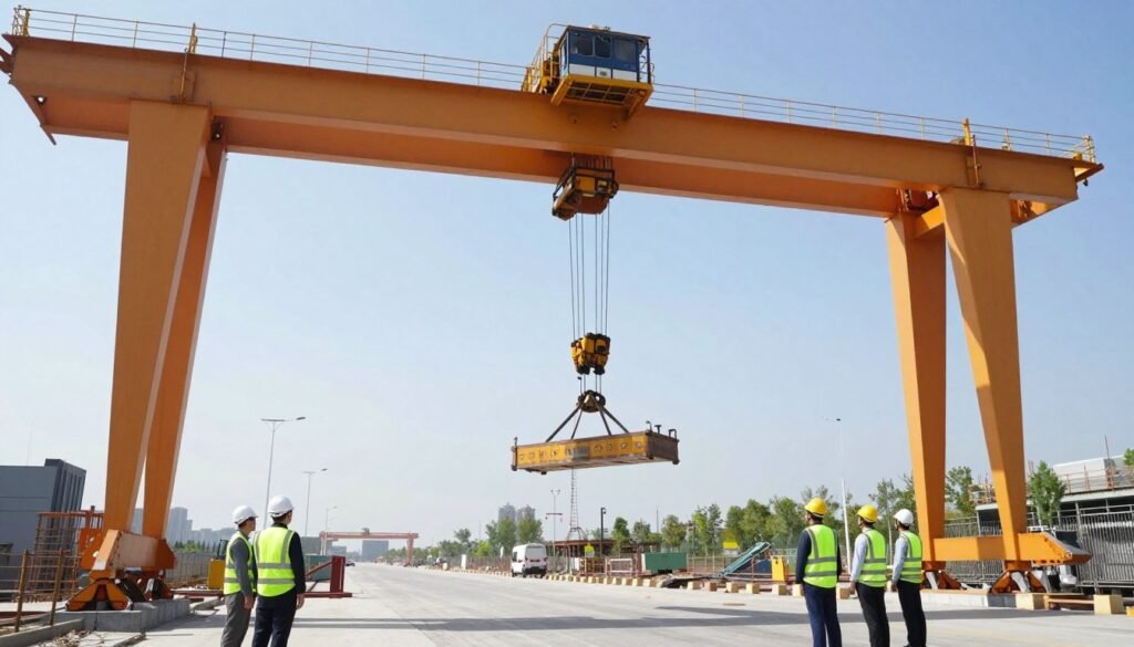 single girder gantry crane