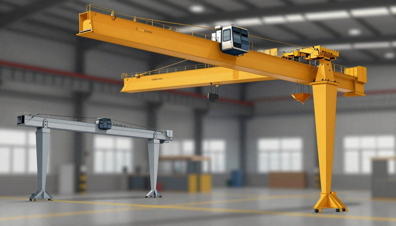 Difference Between Single Girder and Double Girder EOT Cranes