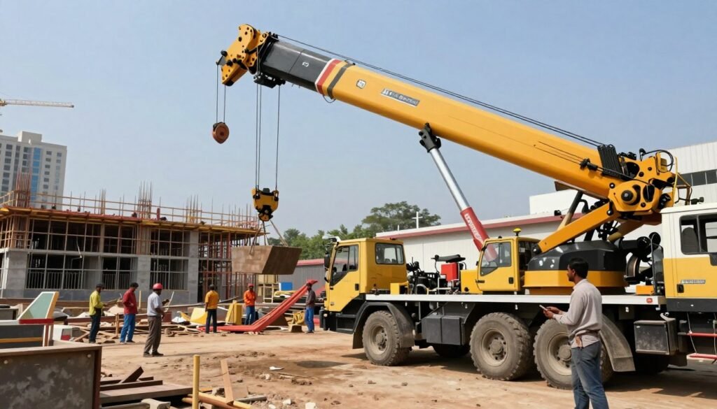 jib crane working radius